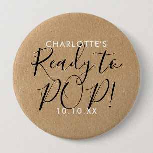 Pop Kinderdusche Rustikale Kraft Button