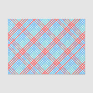 Pop, klein, Kariert Seidenpapier