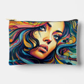 Pop Kleine Frau Zubehörtasche (Vorderseite)