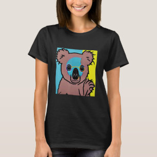 Pop Koala Bär Niedlich für Damen und Herren T-Shirt