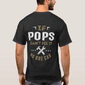 Pop können es reparieren T-Shirt (Rückseite)