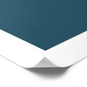 Pop Kultur Lebensgefähre Farben Mädchen mit Brille Poster (Ecke)