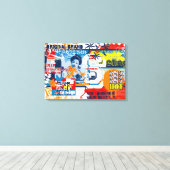 Pop Kulturbewegung Leinwanddruck (Insitu (Holzboden))