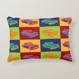 Pop-Kunst 1955 Chevrolets Bel Air Dekokissen