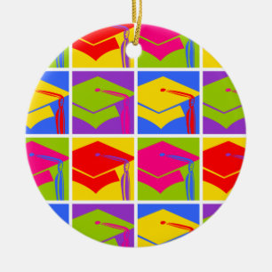 Pop-Kunst-Absolvent Keramik Ornament