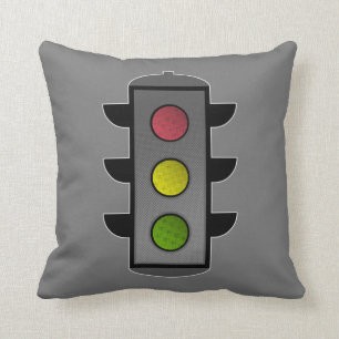 Pop-Kunst-Ampel Kissen