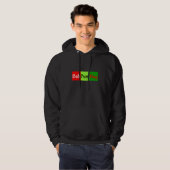 Pop-Kunst BAH HUMBUG! Hoodie (Vorne ganz)