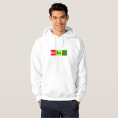 Pop-Kunst BAH HUMBUG! Hoodie (Vorne ganz)