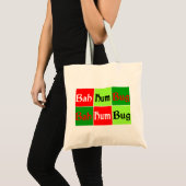 Pop-Kunst BAH HUMBUG! Tragetasche (Vorderseite (Produkt))