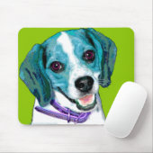 Pop KUNST Beagle-Welpe Mousepad (Mit Mouse)