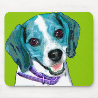 Pop KUNST Beagle-Welpe Mousepad
