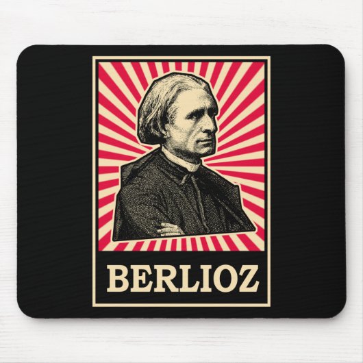 Pop-Kunst Berlioz Mousepad (Vorne)