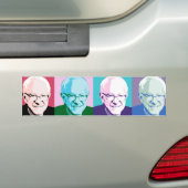 Pop-Kunst-Bernie-Sandpapierschleifmaschinen - Autoaufkleber (Auf Auto)