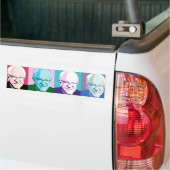 Pop-Kunst-Bernie-Sandpapierschleifmaschinen - Autoaufkleber (Auf Lkw)