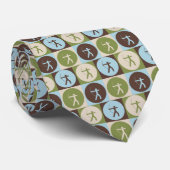 Pop-Kunst-Bogenschießen Krawatte (Gerollt)