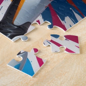 Pop Kunst bunt Puzzle (Seite)