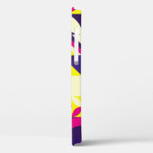 Pop Kunst, bunte geometrische Formen. Case-Mate iPhone Hülle (Rückseite / Links)