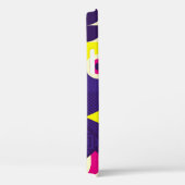 Pop Kunst, bunte geometrische Formen. Case-Mate iPhone Hülle (Rückseite / Rechts)