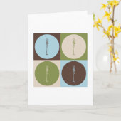 Pop-Kunst-Chiropraktik Karte (Gelbe Blume)