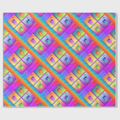 Pop-Kunst COCKTAIL-VERPACKUNGS-PAPIER Geschenkpapier (Flach)