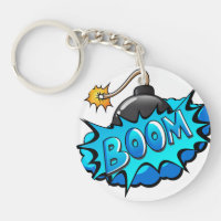 Pop-Kunst-Comic-Art-Bomben-Boom!