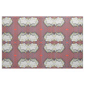 Pop-Kunst-Comic-Art-Explosion Stoff (Fat Quarter (45,7 x 55,9 cm))
