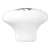 Pop-Kunst-Comic-Art KaBoom! Keramikknauf (Seitenansicht)