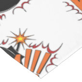 Pop-Kunst-Comic-Art KaBoom! Tischdecke (Schrägansicht)