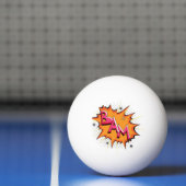 Pop-Kunst-Comic-Bam! Tischtennisball (Netto)