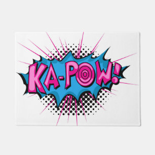Pop-Kunst-Comic Ka-Kriegsgefangen! Fußmatte