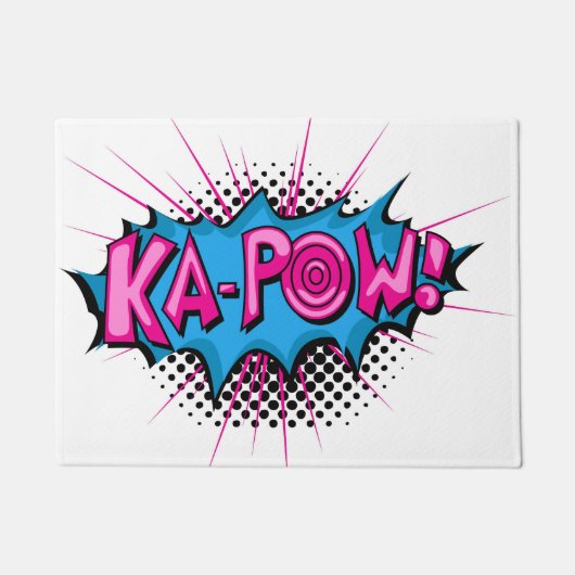 Pop-Kunst-Comic Ka-Kriegsgefangen! Fußmatte (Vorderseite)