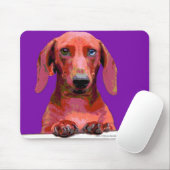 Pop KUNST Dackel Mousepad (Mit Mouse)