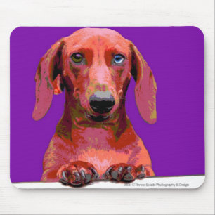 Pop KUNST Dackel Mousepad