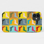 Pop-Kunst-Dackeln Case-Mate iPhone Hülle (Rückseite (Horizontal))