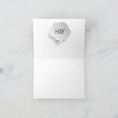 Pop-Kunst danken Ihnen oder löschen Anmerkung Dankeskarte (Innenseite)