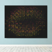 Pop Kunst, Dichtung und Musik Leinwanddruck (Insitu (Holzboden))