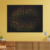 Pop Kunst, Dichtung und Musik Leinwanddruck (Insitu (Wohnzimmer))