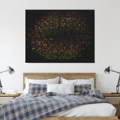 Pop Kunst, Dichtung und Musik Leinwanddruck (Insitu (Schlafzimmer))