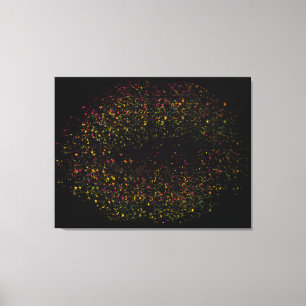 Pop Kunst, Dichtung und Musik Leinwanddruck