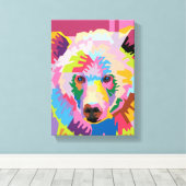 Pop Kunst, Dichtung und Musik Leinwanddruck (Insitu (Holzboden))