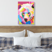 Pop Kunst, Dichtung und Musik Leinwanddruck (Insitu (Schlafzimmer))