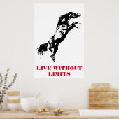 Pop Kunst, Dichtung und Musik Motivierend Kunstwer Poster (Küche)