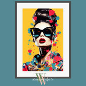 Pop Kunst, Dichtung und Musik Poster