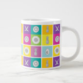 Pop Kunst, Dichtung und Musik Tasse (Rechts)