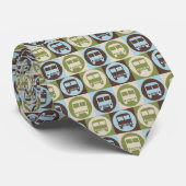 Pop-Kunst, die einen Bus fährt Krawatte (Gerollt)