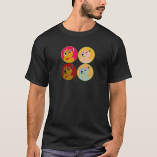 Pop-Kunst dogecoin Entwurf T-Shirt