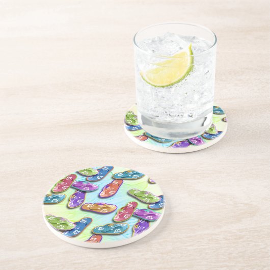 Pop-Kunst drehen die multi Reinfälle um Untersetzer (Seite)