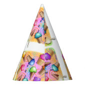 POP-KUNST-EISCREME-KEGEL PARTYHÜTCHEN (Rückseite)