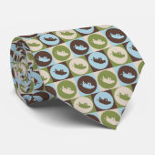 Pop-Kunst-Flößen Krawatte (Gerollt)
