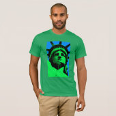 Pop-Kunst-Freiheitsstatue T-Shirt (Vorne ganz)